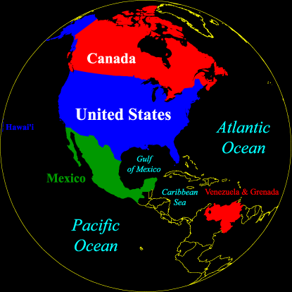 Western Hemisphere -- North America